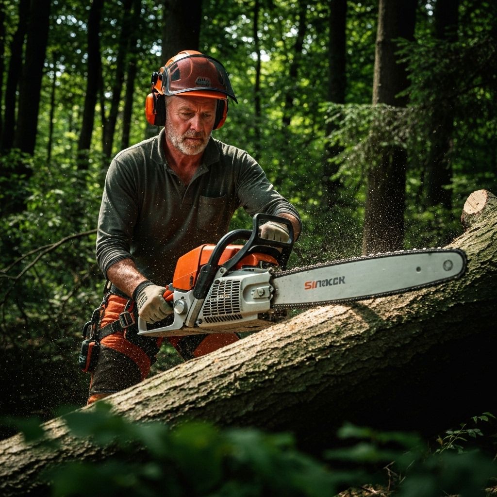 Arborist & trädfällning i Ljungby – säker sektionsfällning och beskärning
